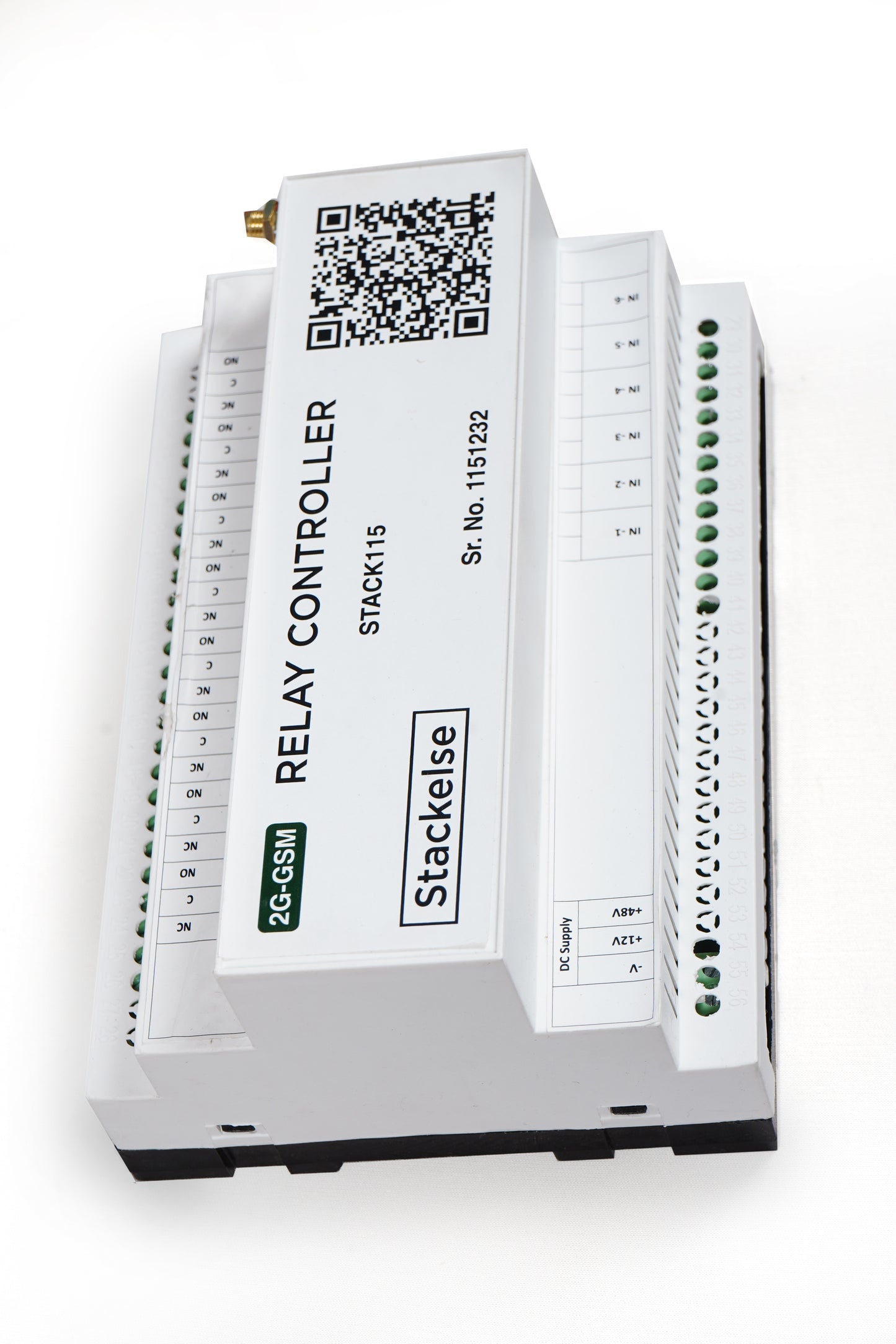 STACK115 2G GSM 8 Channel Relay Controller Manual Timer Sequence