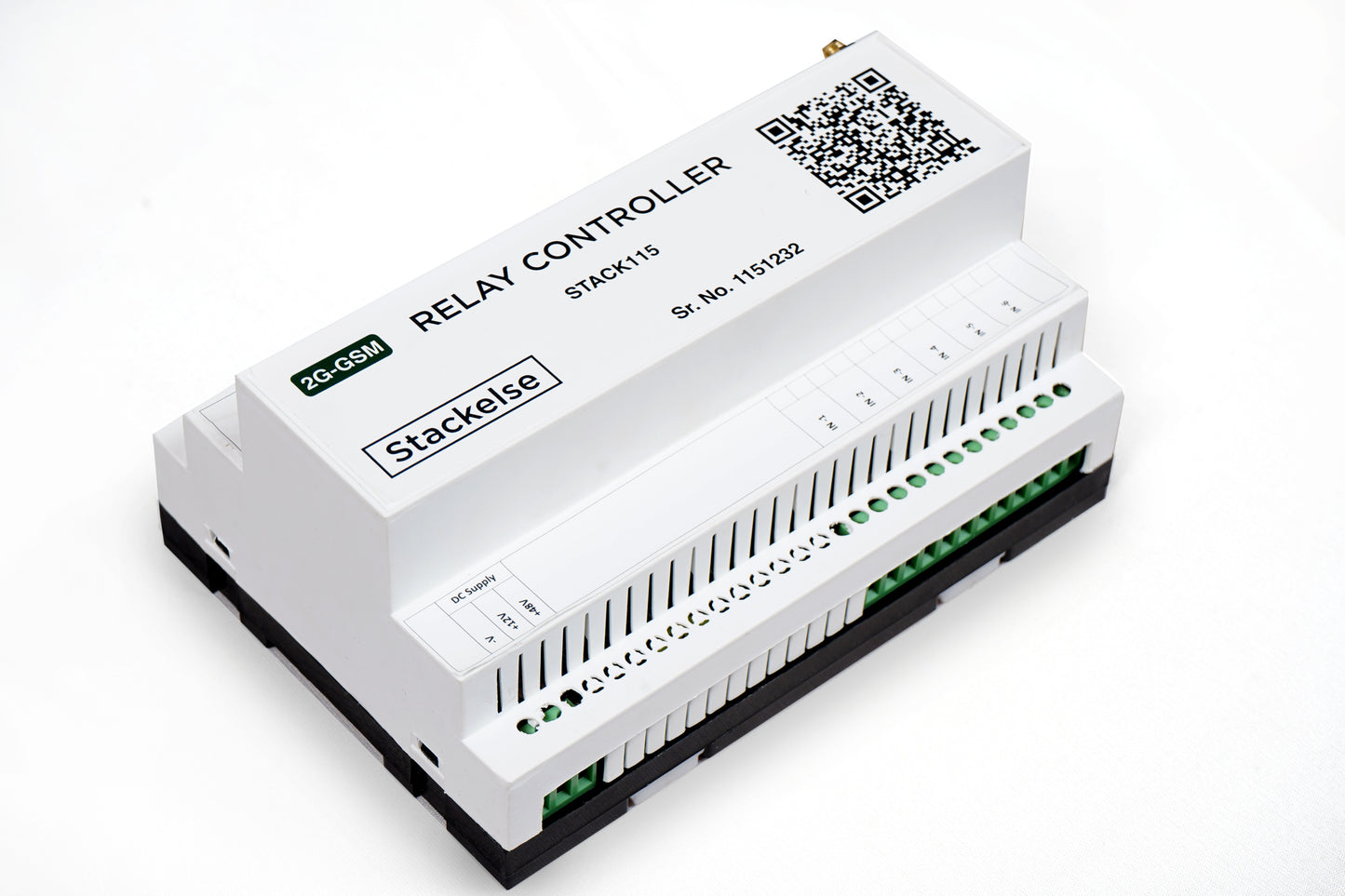 STACK115 2G GSM 8 Channel Relay Controller Manual Timer Sequence