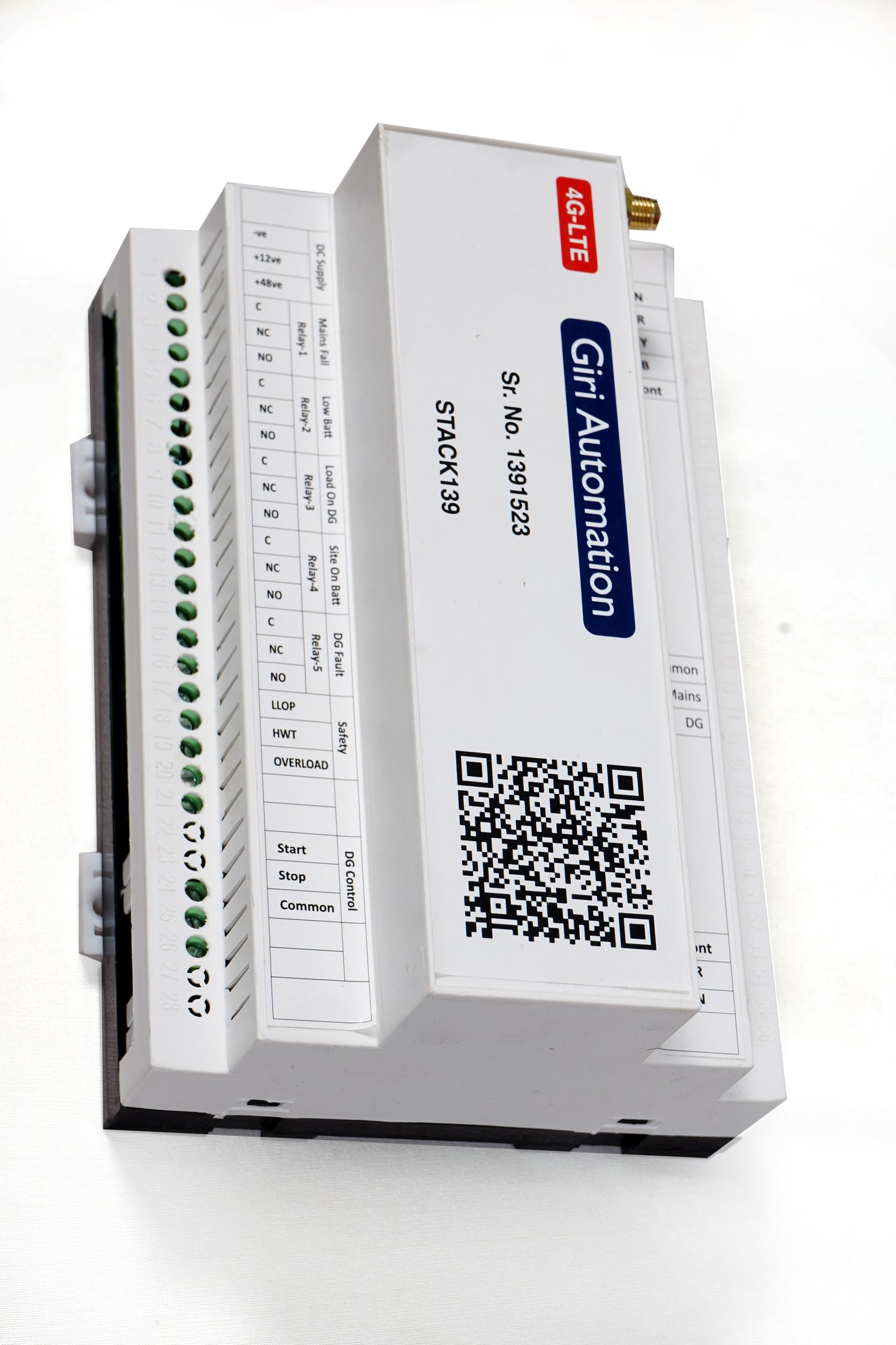 STACK116 4G LTE 8 Channel Relay Controller Manual Timer Sequence