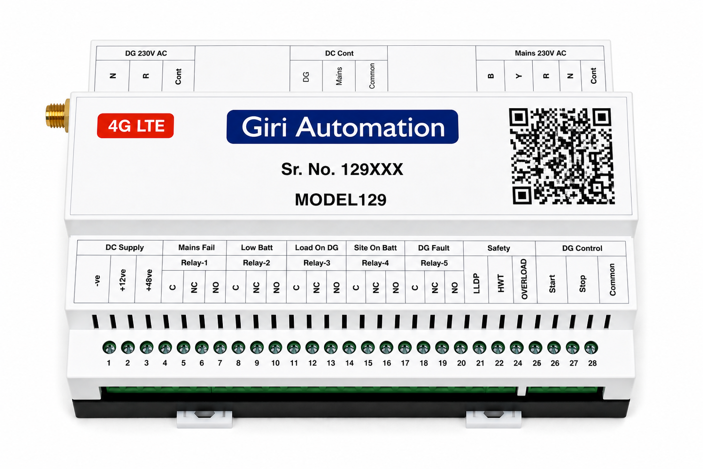 STACK129 4G LTE AMF Giri Automation Controller